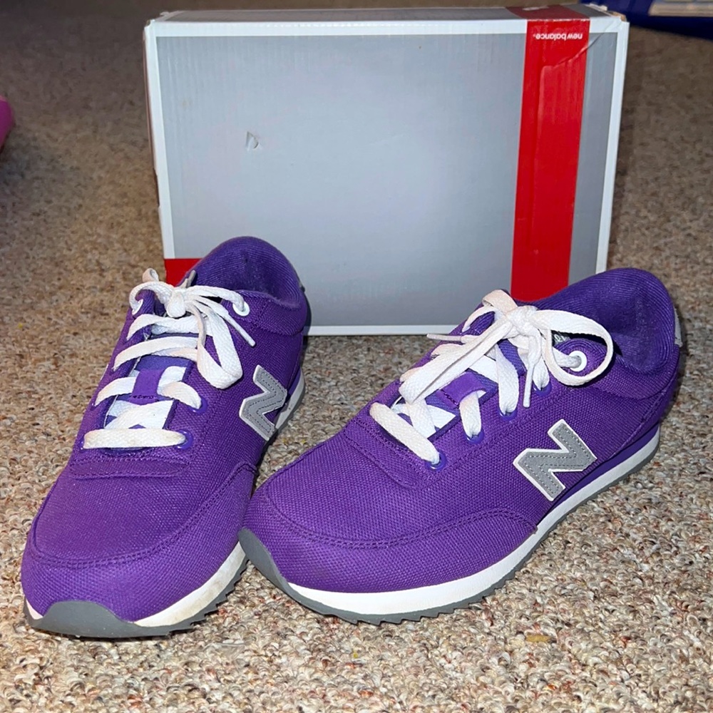 Kids Purple New Balance Sneakers